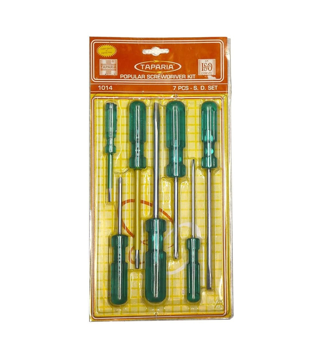 Taparia 7Pcs Screw Driver Kit 1014