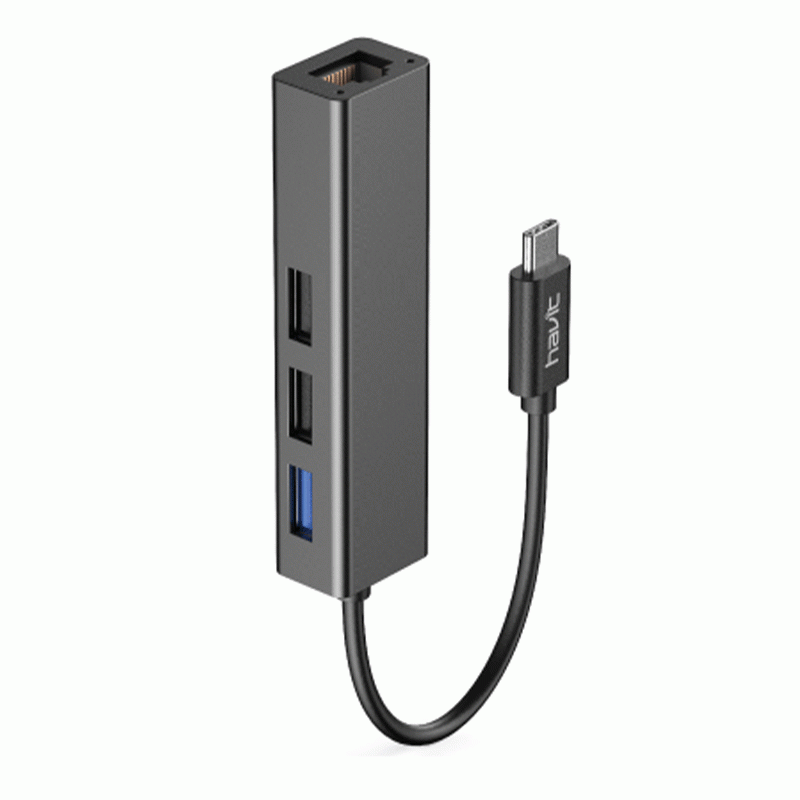 HAVIT 4 in 1 TYPE-C HUB HB4003