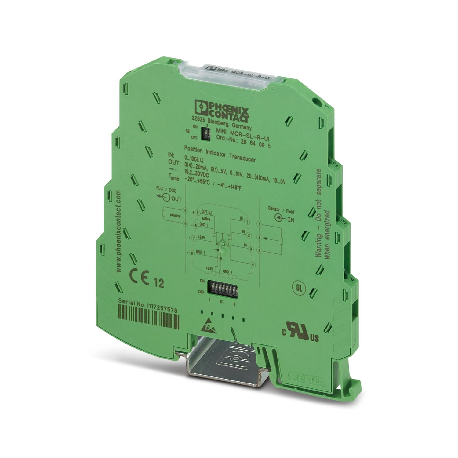 Phoenix Poti Position Transducer (MINI MCR SL-R-UI) 2864095