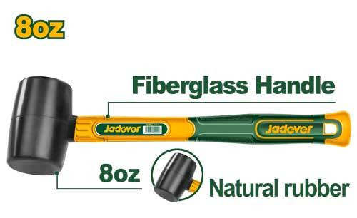 JADEVER Rubber Hammer JDHM7301