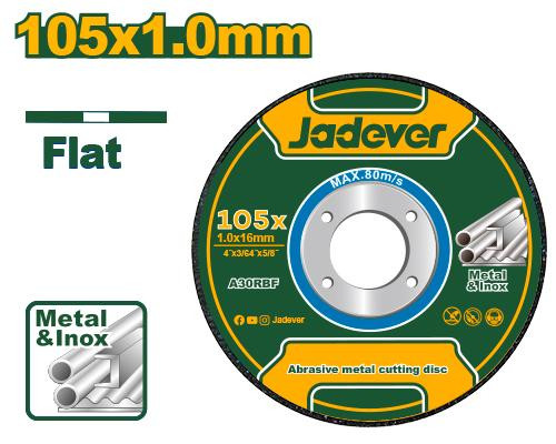 JADEVER Abrasive Metal Cutting Disc JDAC1341