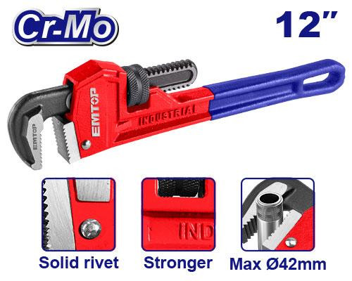Emtop 12" Pipe Wrench EPWH1201