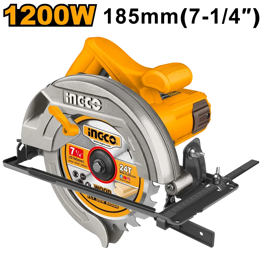 Ingco 1200W Circular Saw CS18578