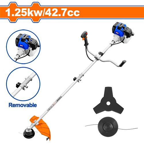 Wadfow 42.7cc 1.25KW Gasoline Grass Trimmer and Brush Cutter WGM2543