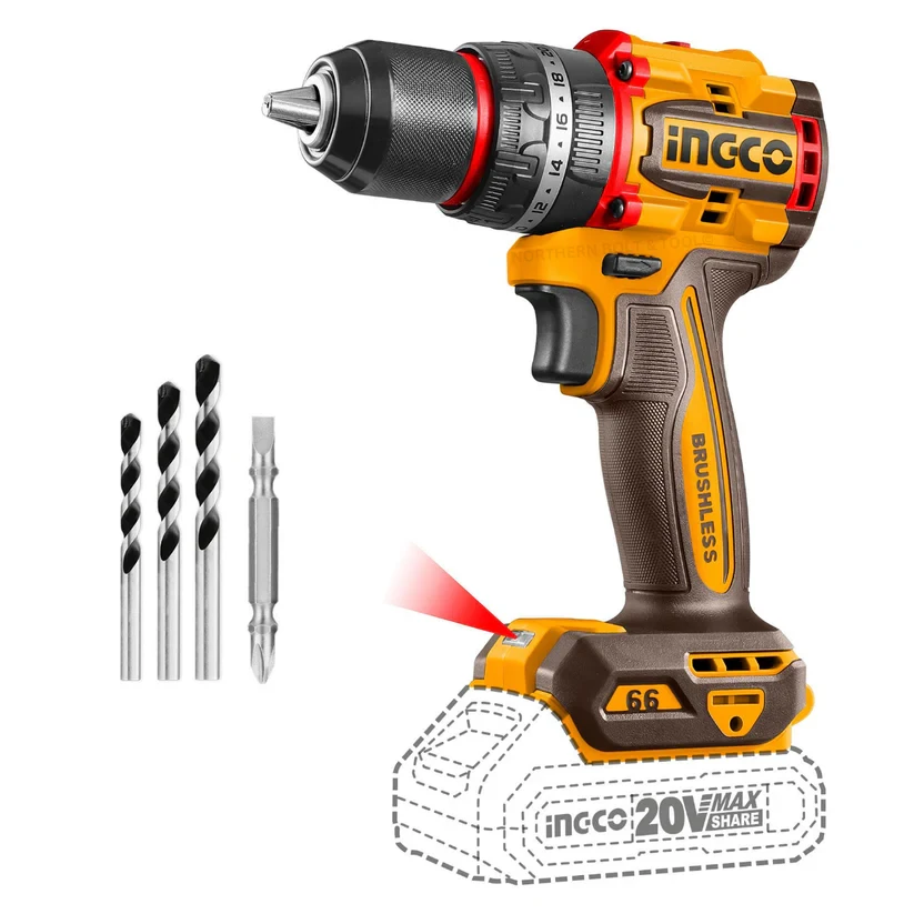 Industrial Compact Brushless Cordless Impact Drill - CIDLI206681