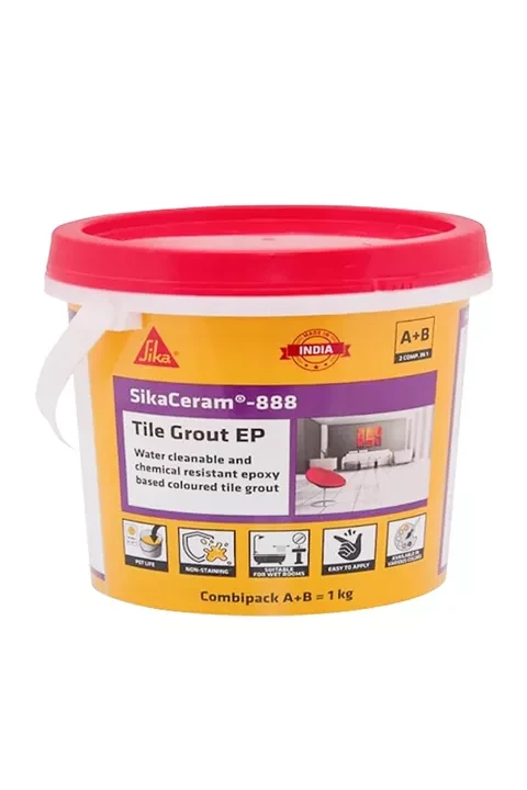 Sika Ceram 888 Tile Grout (Pure White)-5kg
