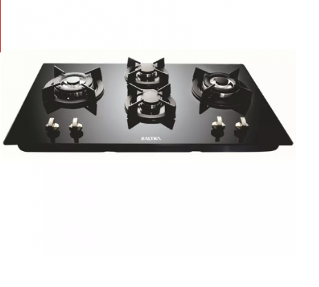 Baltra BLACK MAGIC 4B - ELECTRIC Auto Ignition Gas Stove BGH 102 Black