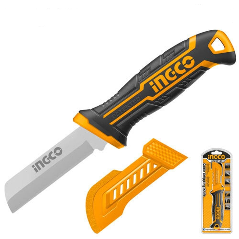 Ingco 200mm Cable stripping knife HPK82101