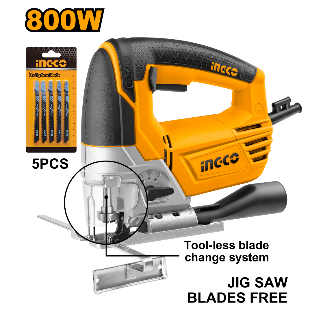 Ingco 800 Watt Jig Saw JS80028
