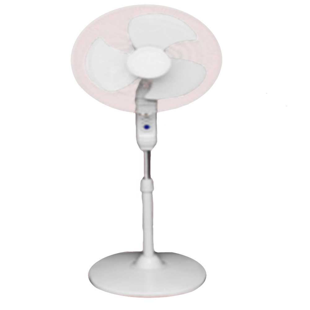 Kent Electric 16” Breezer Pedestal Table Fan BREEZER PEDESTAL FAN 400MM (16")-WHITE