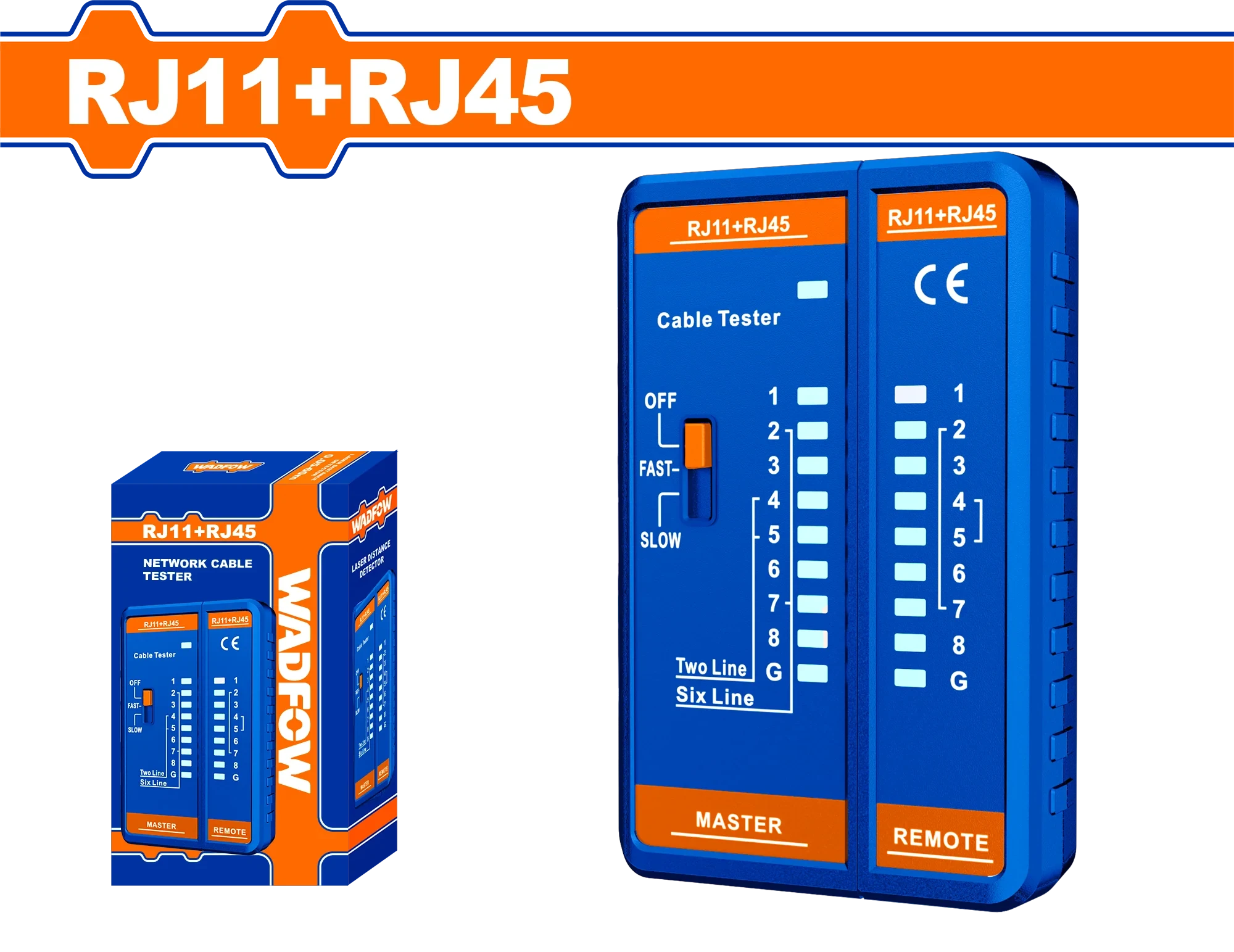 Wadfow Network cable teste WTP9501