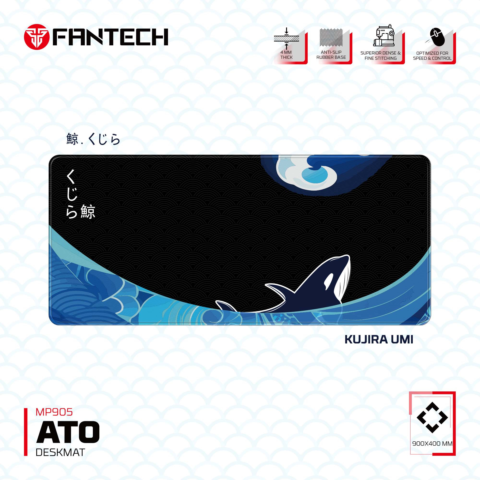 Fantech MP905 Kujira Umi Desk Mat