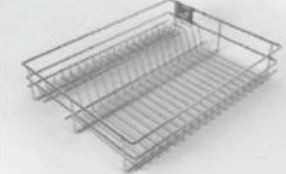 Hettich CTM PLAIN WIRE BASKET (536X500X100) - 21"*20"*4" 919040100