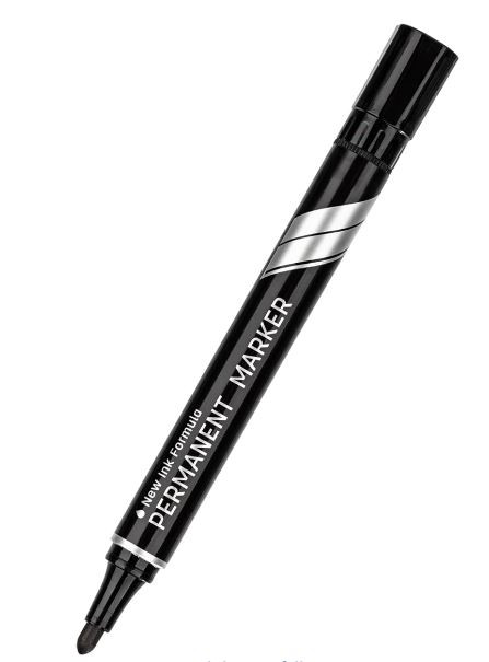 Deli Permanent Marker EU10020 Black