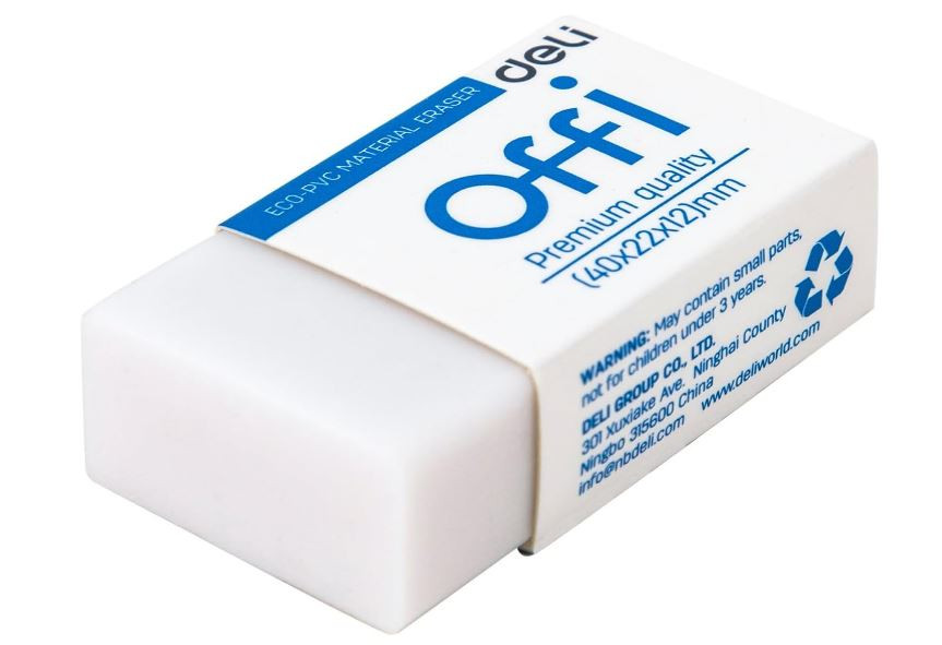 Deli 40x22x12 mm Eraser EH00310