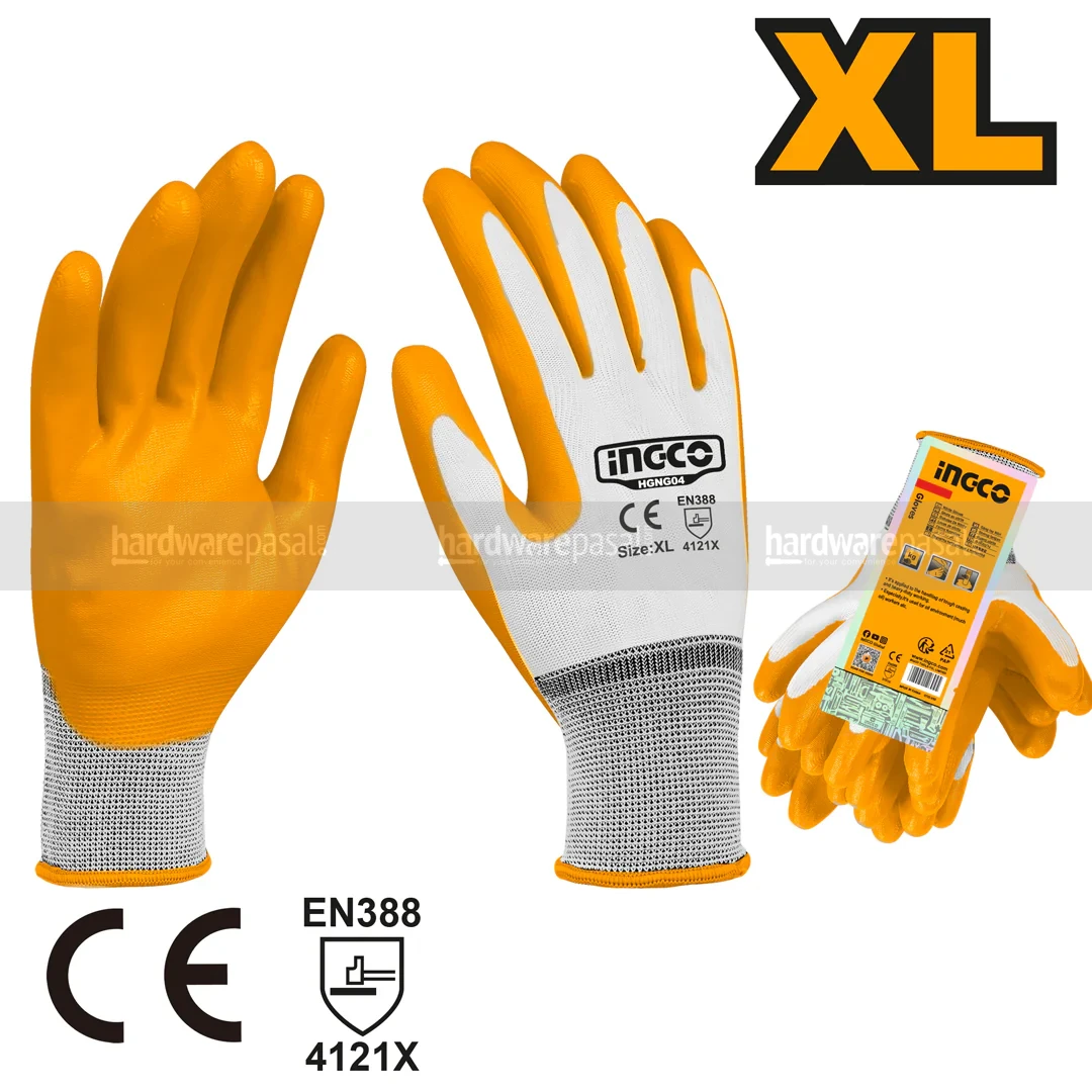 Ingco Nitrile gloves HGNG04