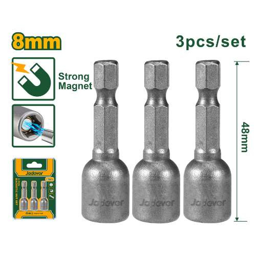JDWR1K08 3 Pcs Magnetic Nut Set Jadever