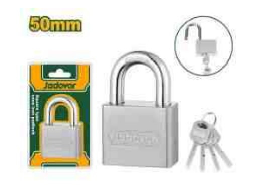 Jadever JDPDS450 Square Type Vane Iron Padlock