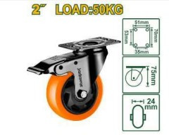 Jadever JDJL2323 Caster Wheel 2" With Brake