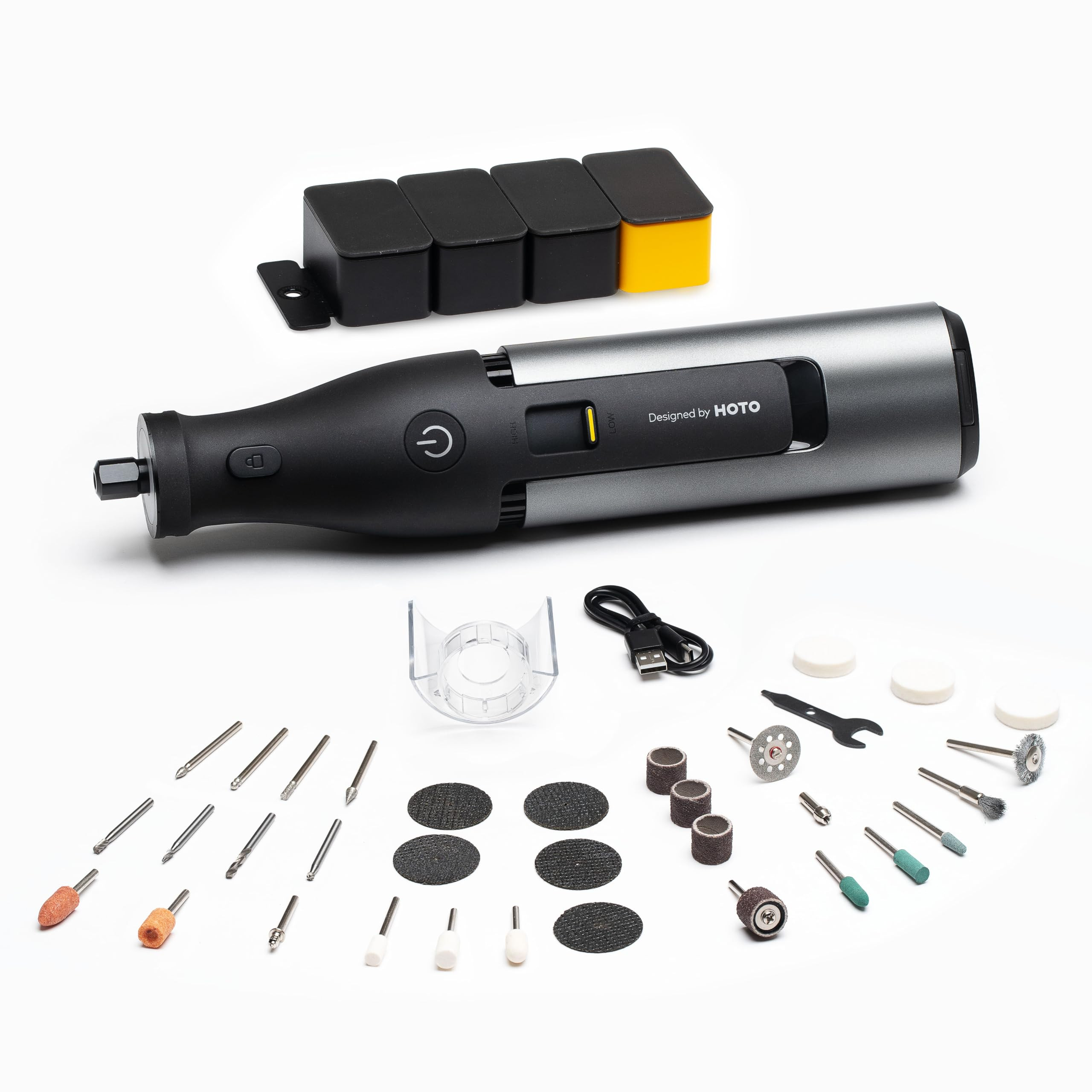 HOTO 12V Rotary Tool Kit Pro Rechargable QWLDM002