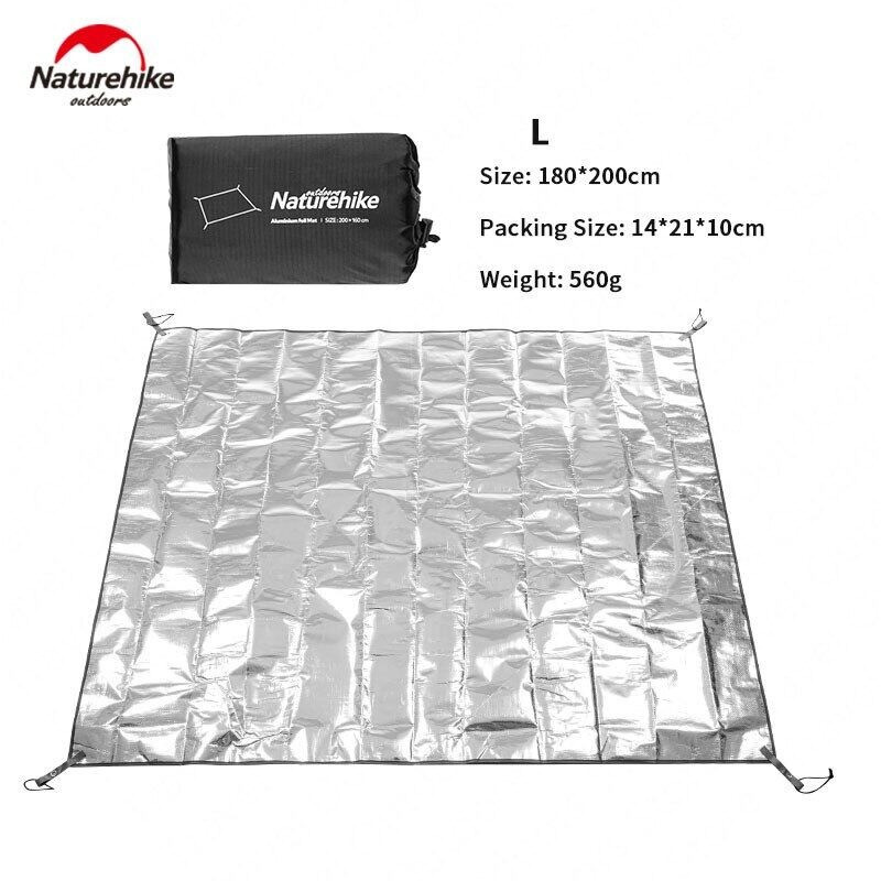 Naturehike Outdoor Camping Waterproof Aluminium Floor Mat (LARGE) NH20FCD03