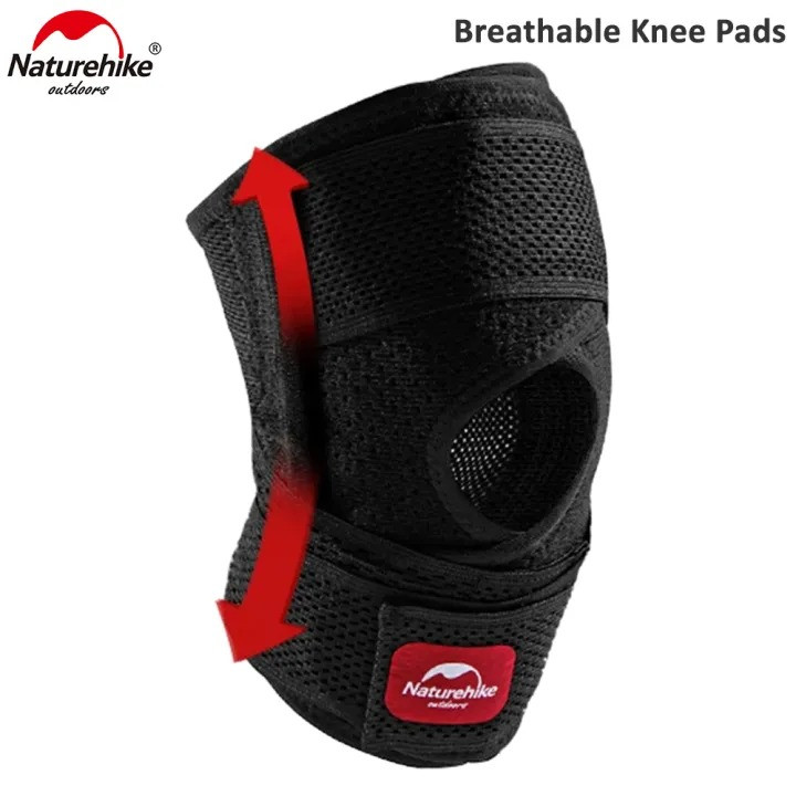 Naturehike Outdoor Sports Knee Support Breathable Shock Absorption Protection Joint Running Basketball Joint Protection Cover Medium