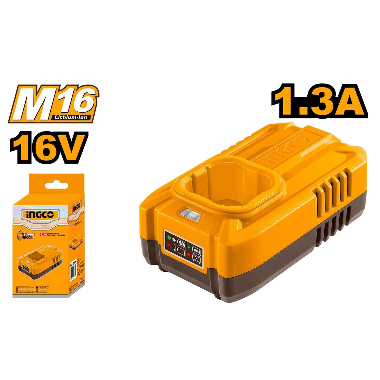 Ingco M16 battery charger FCLI1613