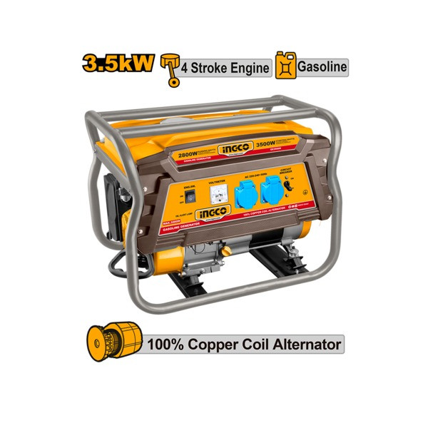Ingco 50Hz Gasoline generator GE35006