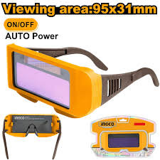 Auto-darkening welding glasses AHM111