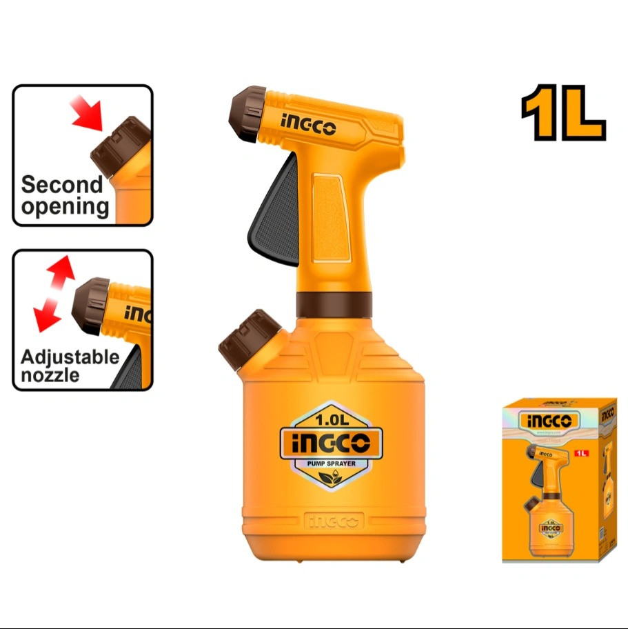 Ingco 1L Pump Sprayer HSPP30102