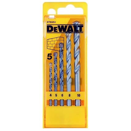 Dewalt 5 Pcs Masonry Drill Bit Set DT6952-QZ