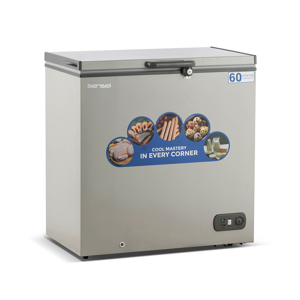 Sensei 165 Liter Hard Top Single Door Chest Freezer SCF165HA3C
