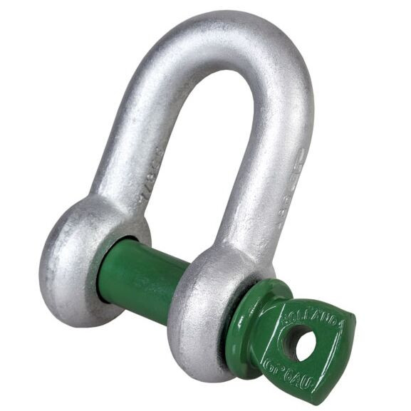 12 Ton Extra Heavy D-Shackle with Screw Pin