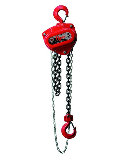 Tiger Heavy Duty Manual Chain Block 3TX6M