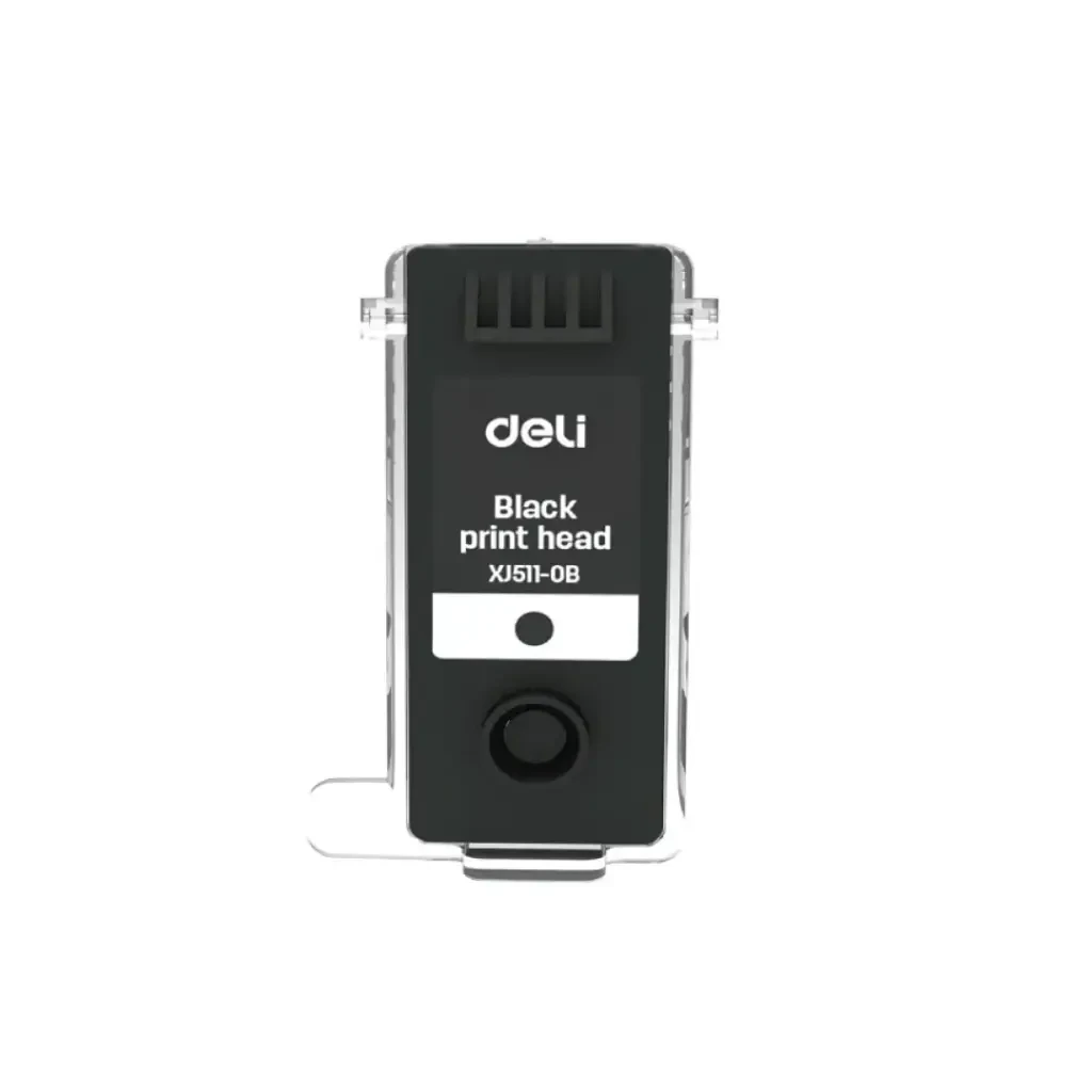 DELI Black Ink Cartridge Print Head XJ511-0B (for Deli printers)