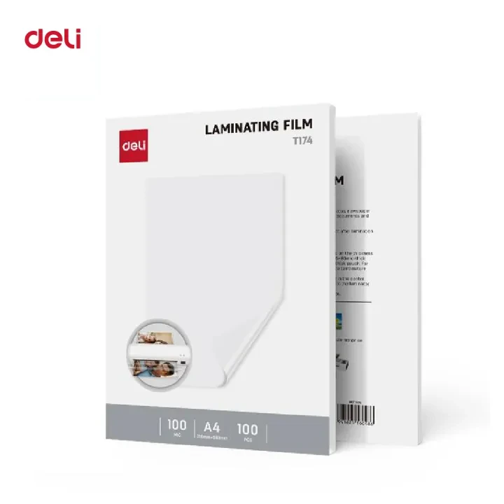 Deli A4 Laminator Pouch 100 Micron ET174