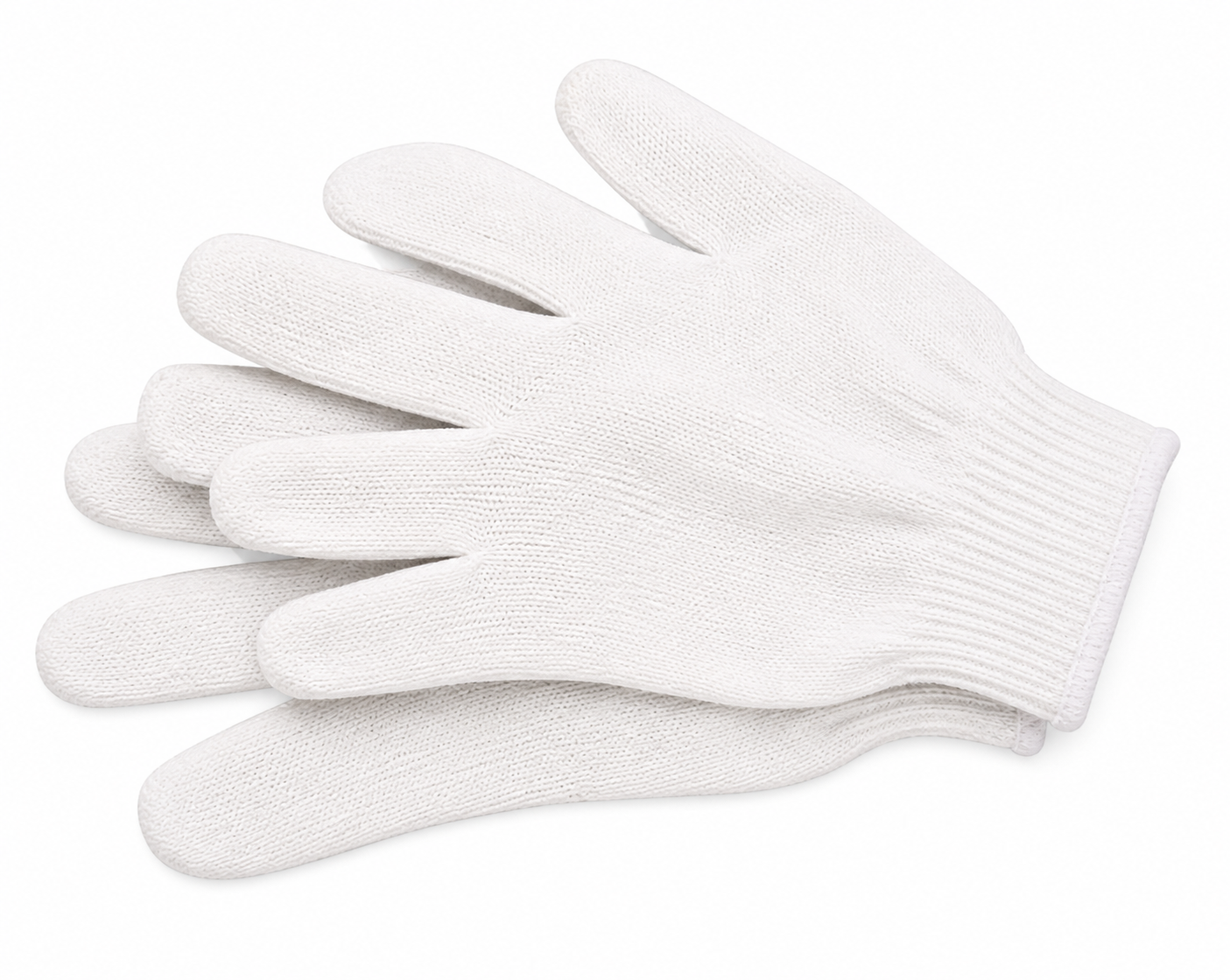 Tiger White Cotton Safety Gloves