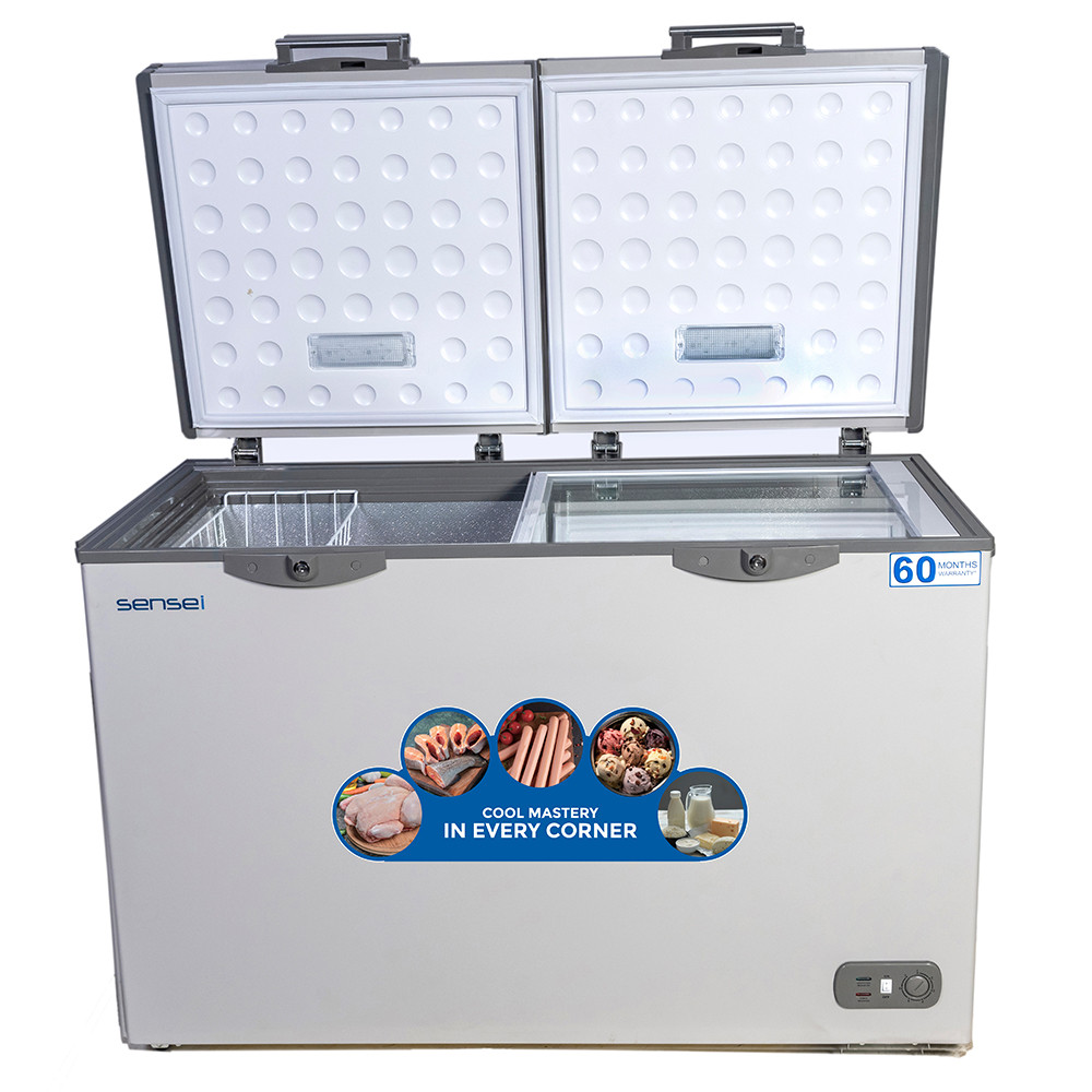 Sensei 340 Liter Dual-Function Chest Freezer SCF340HDDT3