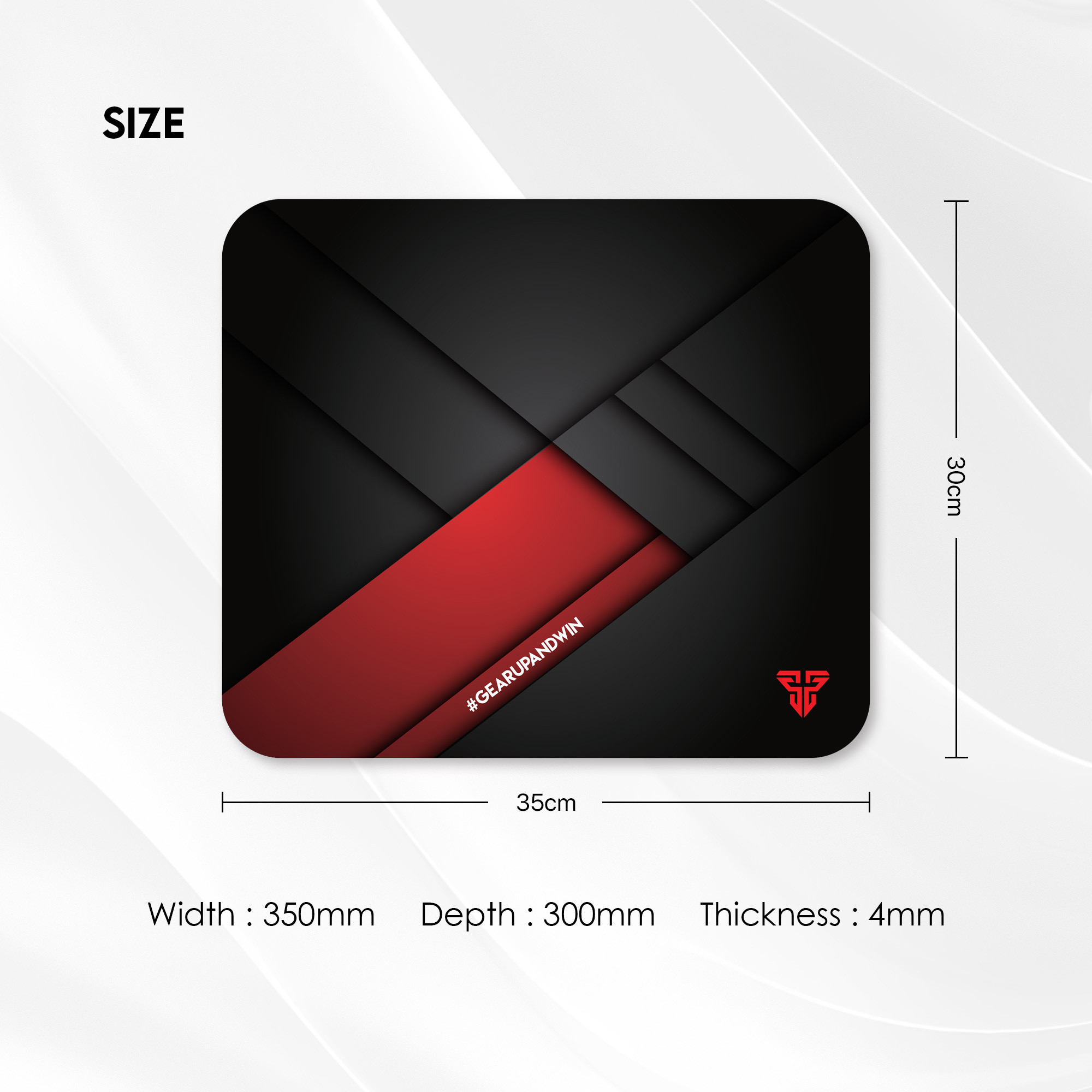 Fantech VIGIL MP356 (Control) Mousepad