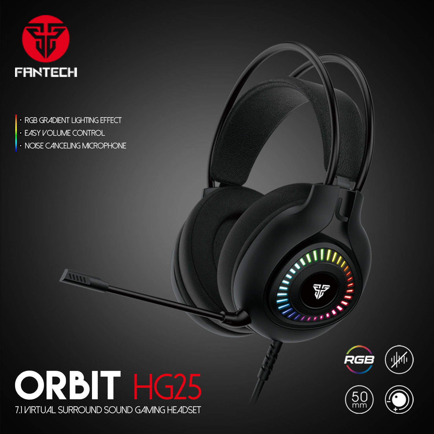 Fantech 7.1 Wired Headset ORBIT HG25