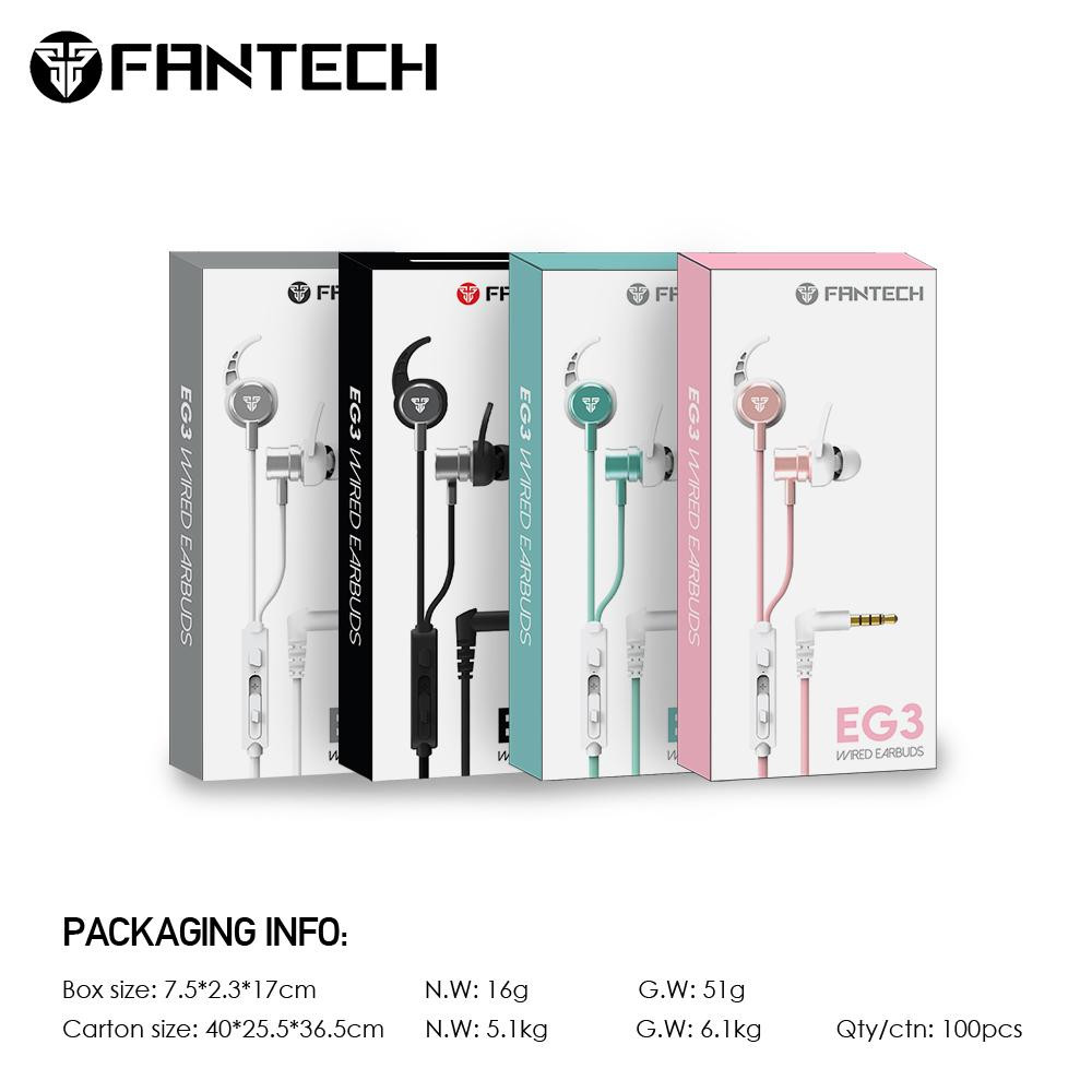 Fantech Wired In-Ear Headset EG3 Mint
