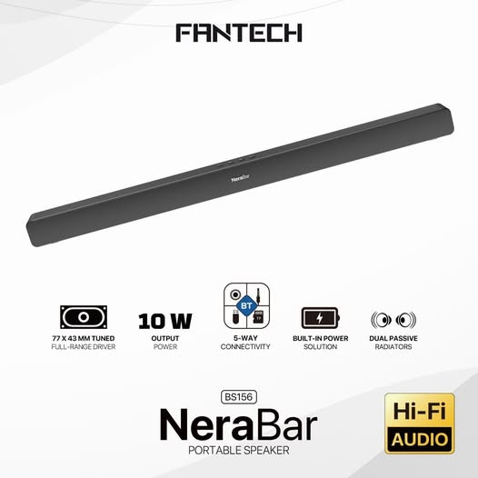 Fantech Portable Wireless Speaker NeraBar BS156