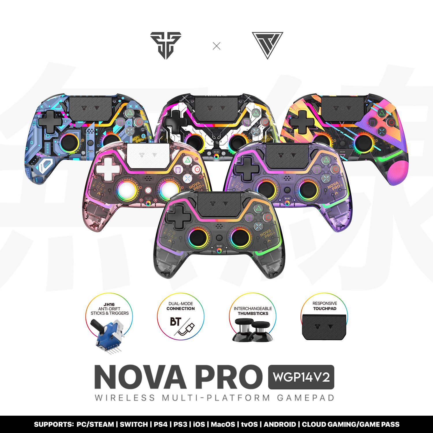 Fantech NOVA PRO WGP14V2 Wireless Gamepad