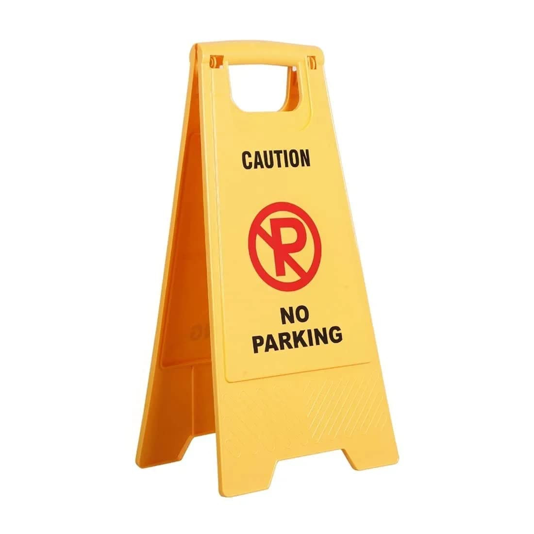 Foldable A-frame Plastic "No Parking" Safety Sign Board