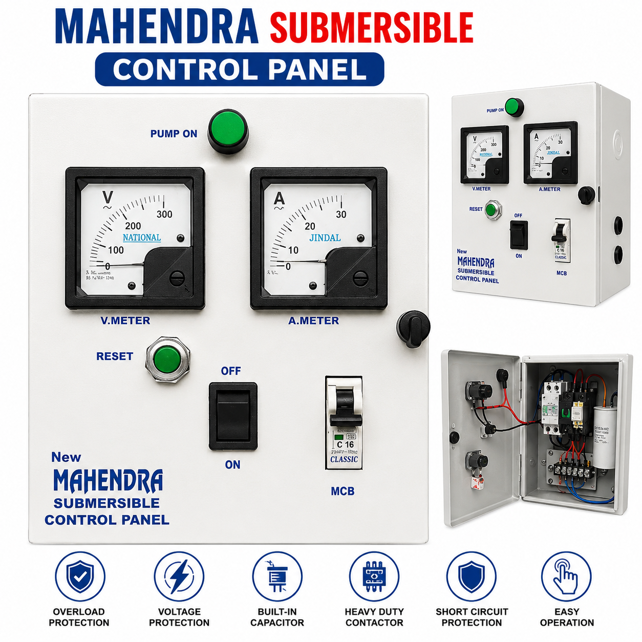 Mahindra Submersible Control Panel