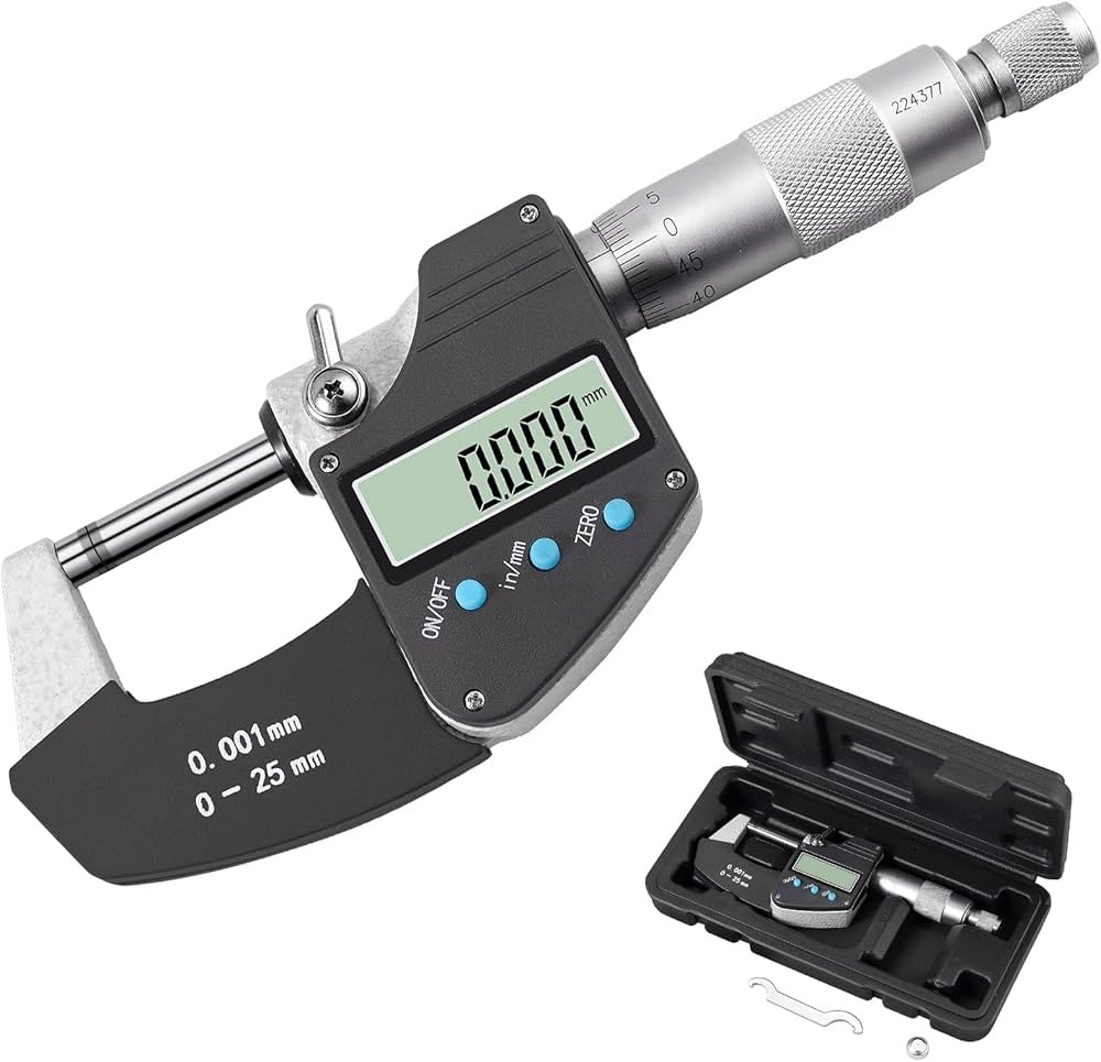 0-25mm Electronic Digital Micrometer