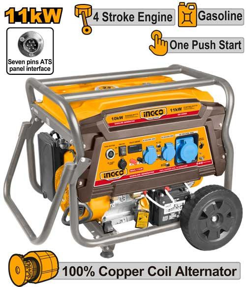 Ingco 50Hz Gasoline Generator GE120006