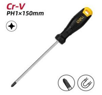 Deli 150mm Phillips Screwdriver EDL625150E