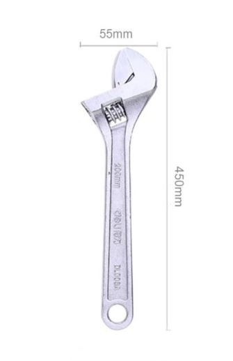 Deli 450mm Adjustable Wrench EDL018A
