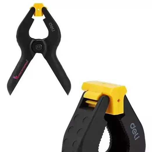 Deli 4" Spring Clamp Set EDL110004-2S